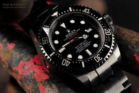 rolex deepsea red edition